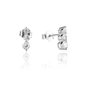 עגיל סוליטר מדורג