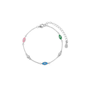 צמיד עין צבעונית