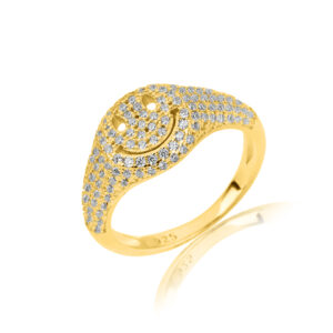 טבעת חותם סמיילי