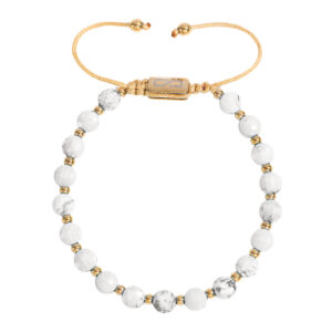 צמיד חרוזים לבן