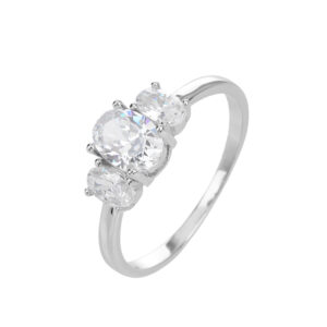 טבעת אובל מרכזית בשילוב 2 אובלי