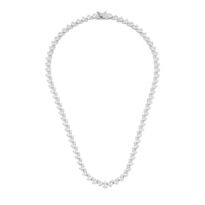 שרשרת טניס שיבוץ טיפה